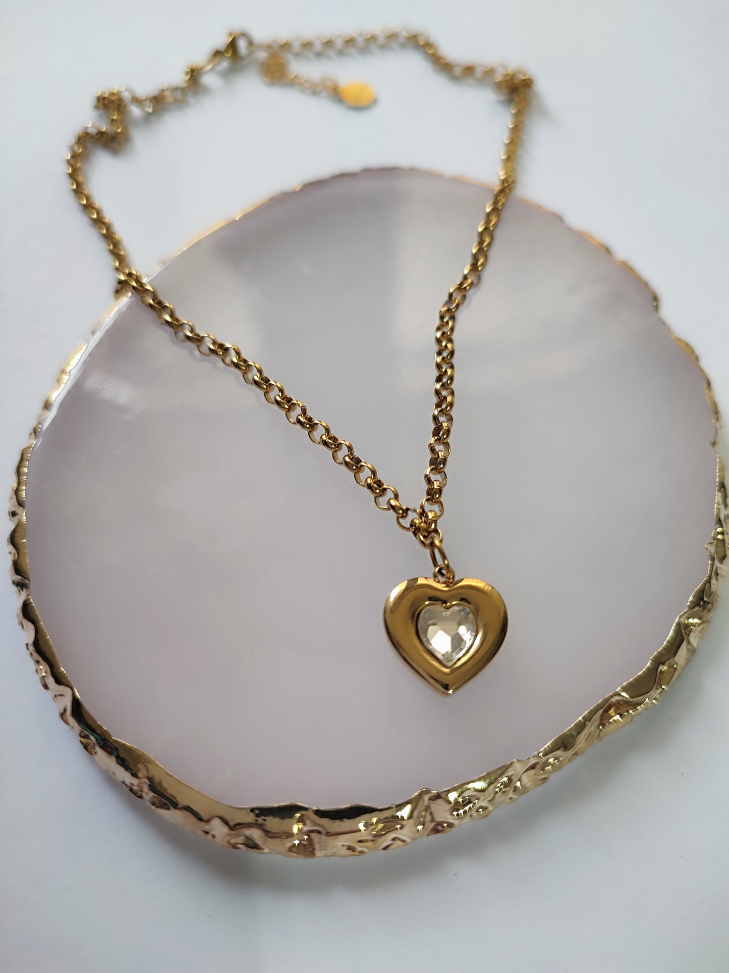 Choker cuore luminoso