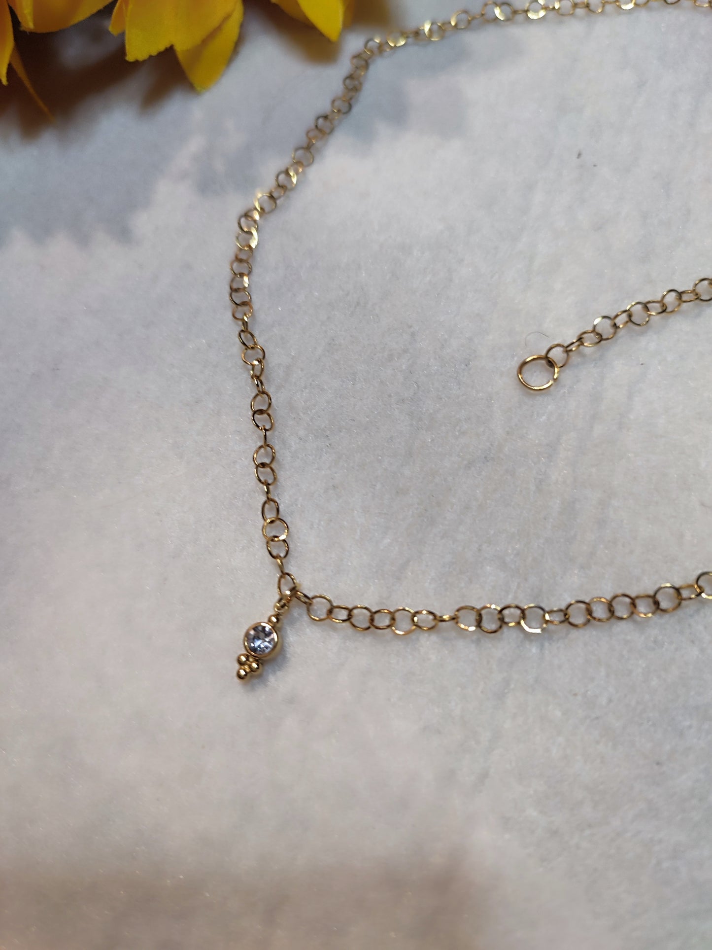 Choker Diva cascata di luce