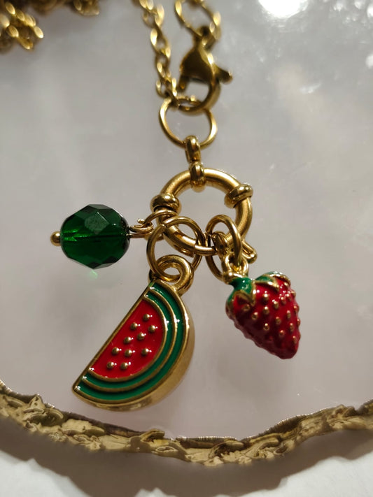 “Summer Bites” – Collana, Choker e Porta-Occhiali in uno