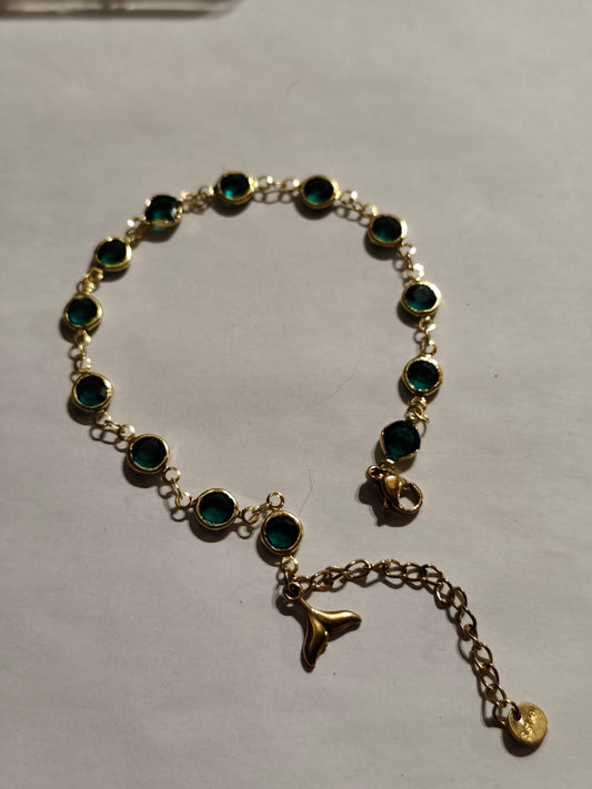 Cavigliera “Giada” – Cammina nella tua luce