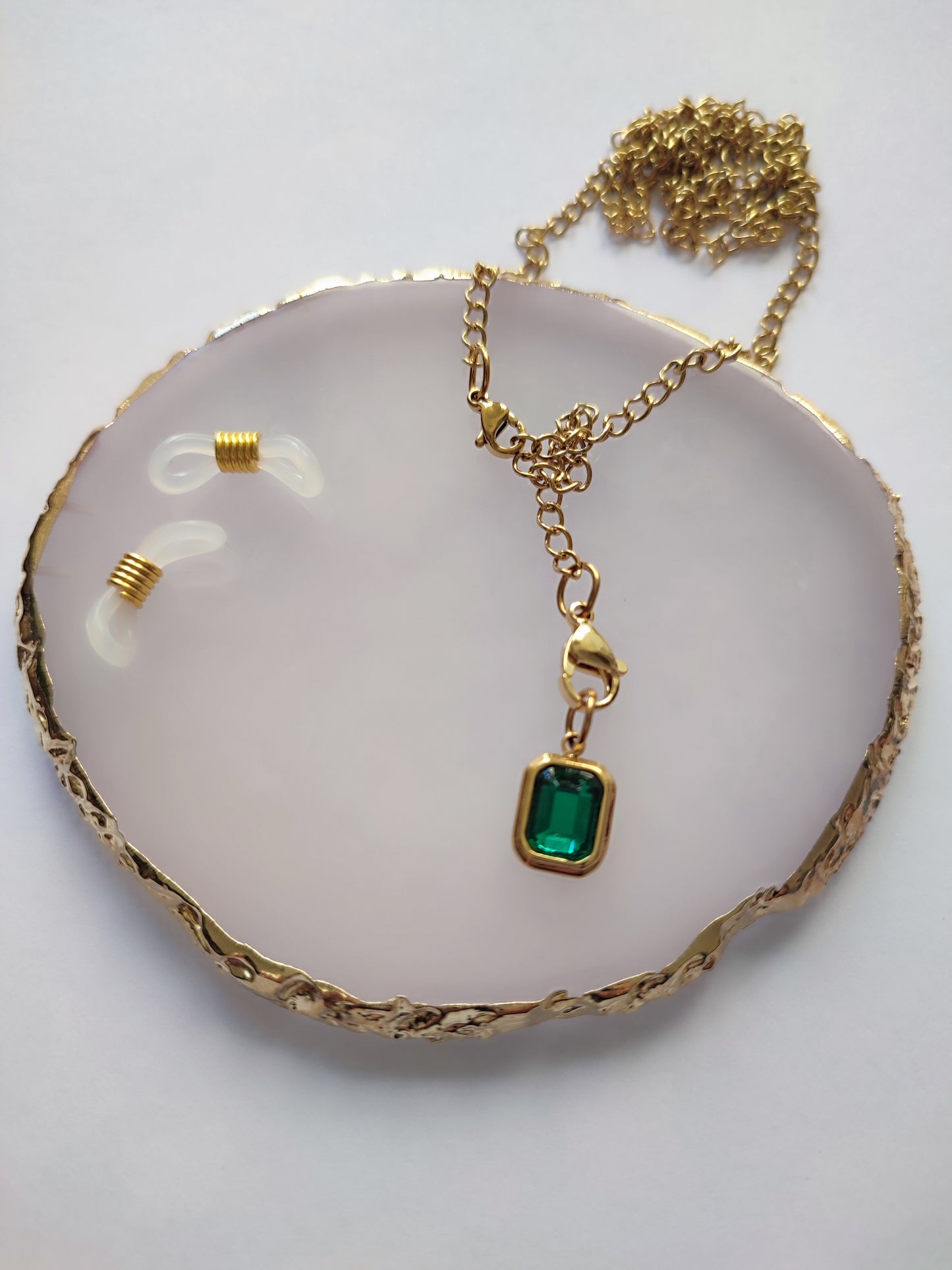 Catena occhiali Betty Emerald