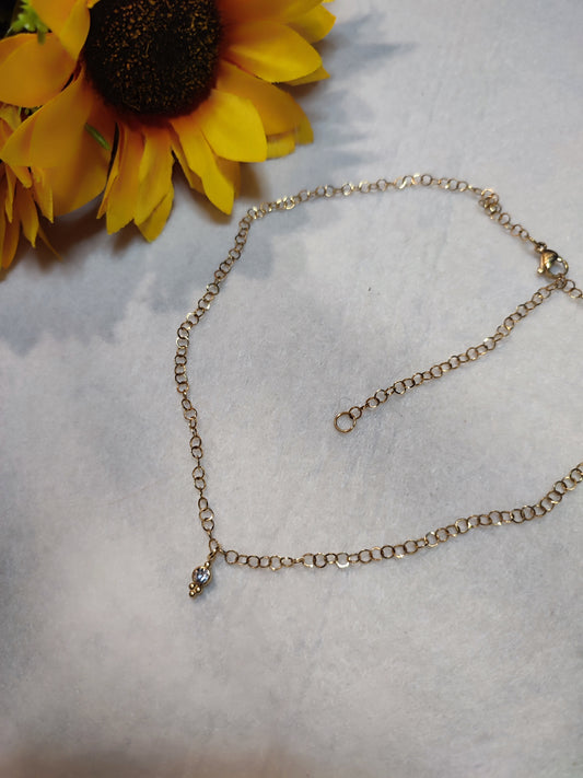 Choker Diva cascata di luce